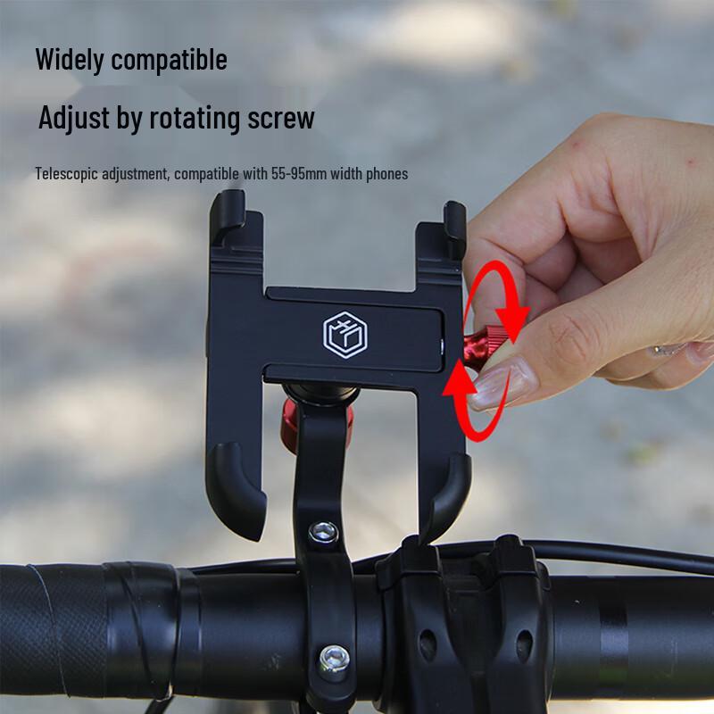 JD ZAO Anti-Vibration Phone Holder for Bikes & Motorcycles