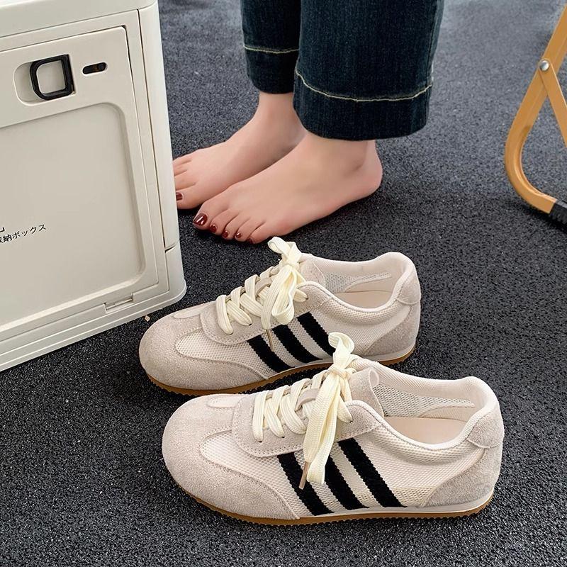 Dexun shoes women's 2025 new spring and summer women's shoes are popular, versatile, super fire, little white Forrest Gump shoes, sports and leisure b