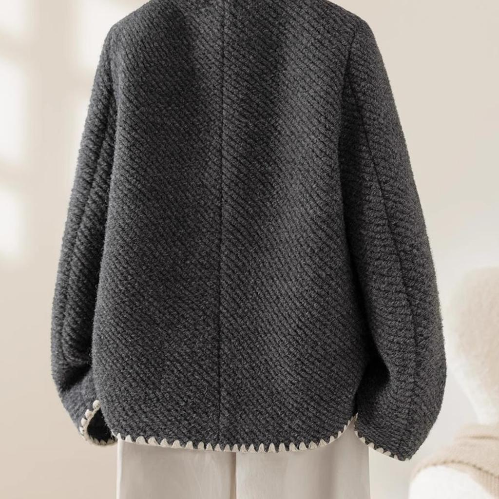 Wool Wool Coat for Women In Winter Latest Short Jacket