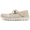 Modern Comfort Fabric Synthetic Leather Breathable Lightweight Flat Mary Jane Shoes Women Shoes 100967-NAT