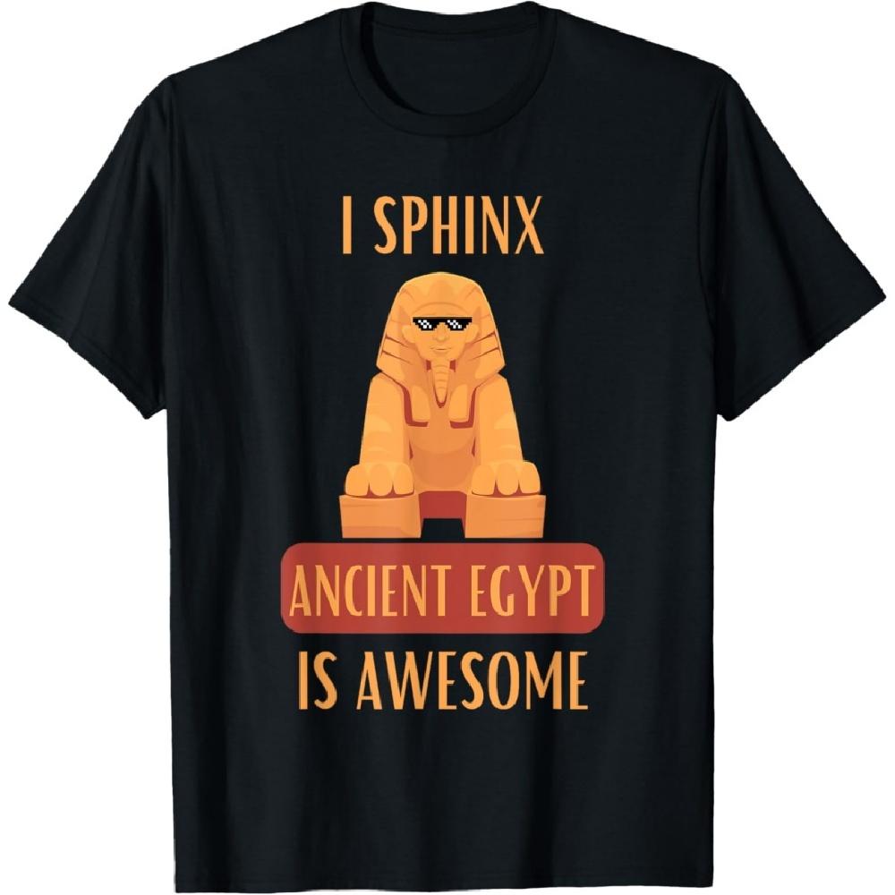 

Я Сфинкс Древний Египет Это Потрясающая Египетская Пирамида Гизы Футболка XXXXXL чёрный