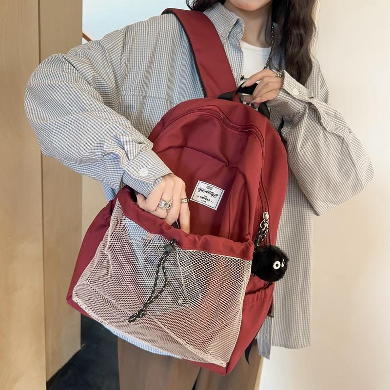 

Рюкзак большой емкости для мужчин и женщин, школьный рюкзак для компьютера чёрный