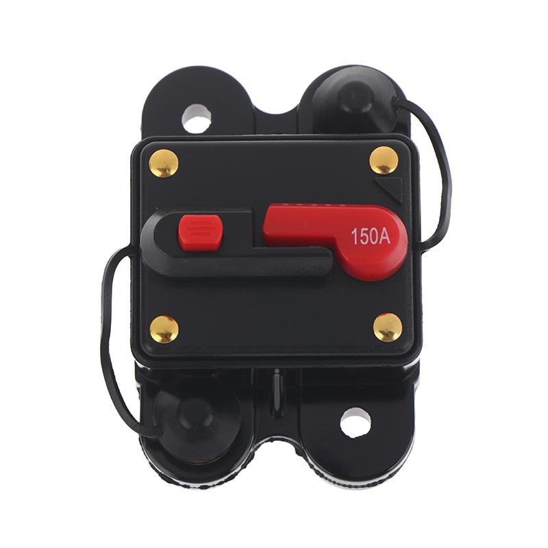 Wasserdichter Leistungsschalter Reset-Sicherung Wechselrichter DC12V 24V 30A 40A 50A 60A 80A 100A 150A 200A 250A 300A Haus-Solarsystem Teile