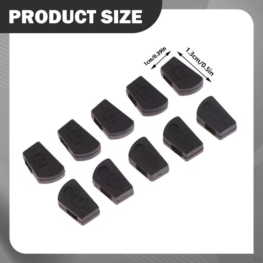 10 kusů gumových kláves pro digitální piano, robustní, lehké, pro údržbu a opravy, pro PX330 PX750