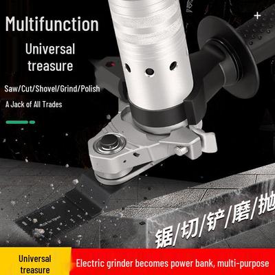 Angle Grinder Conversion Head: Multifunctional Woodworking Trimmer & Cutting Machine Adapter