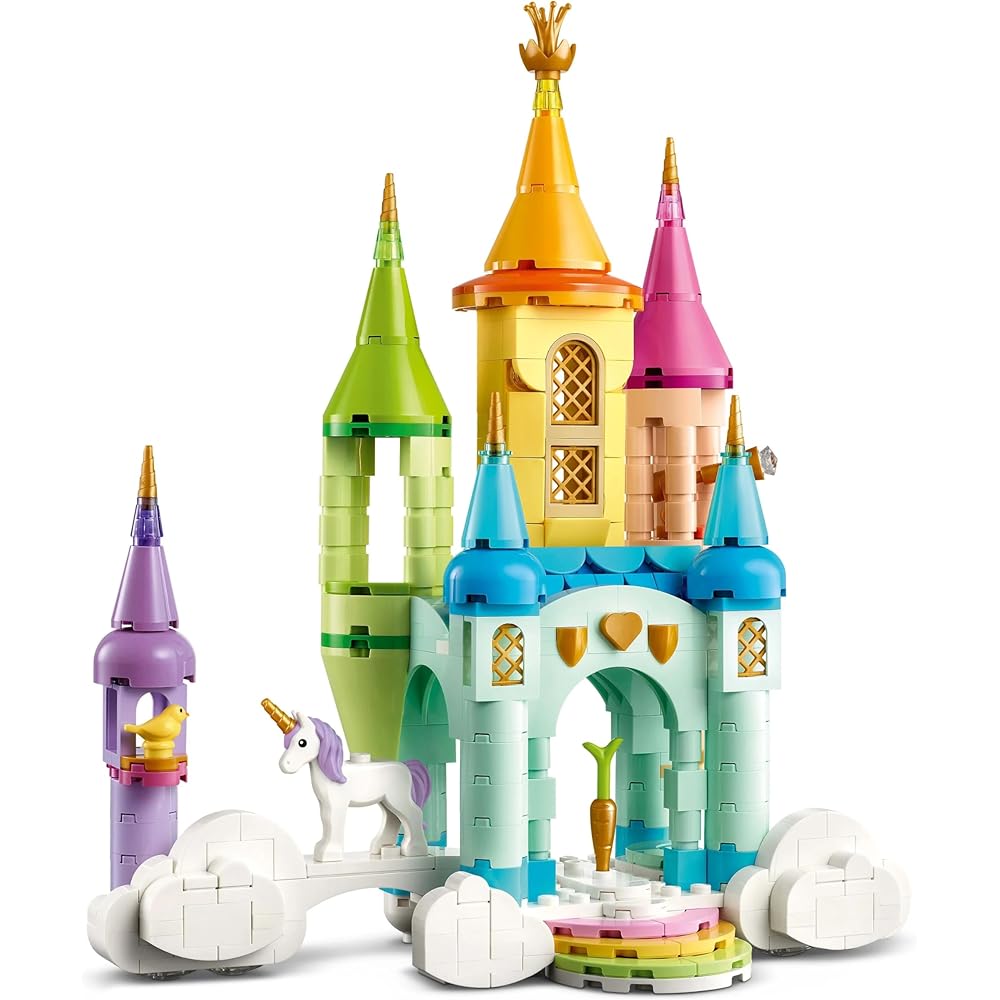 LEGO Creator Unicorn Castle 31175 Building Blocks Toy for Boys and Girls Age 8 and Up
