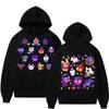 Halloween Limited Edition Cartoon Pokémon Spiel Herbst/Winter Q-Edition Hoodie 2025 Herren/Damen Original Pullover Langarm-Oberteil