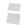 56-Grid Detachable Nail Art Storage Box, Transparent PP Organizer for Jewelry & Small Parts