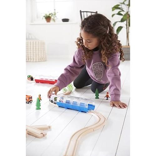 Brio Wooden Railway Educational Toy Steam Train & Tunnel (Ages 3+) 33892 Birthday, Christmas, Gift, Indoor Play, Boys, Girls