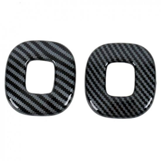ABS Carbon Fiber Rear Reading Light Cover Trim For Dodge Ram 1500 TRX 2022-2023