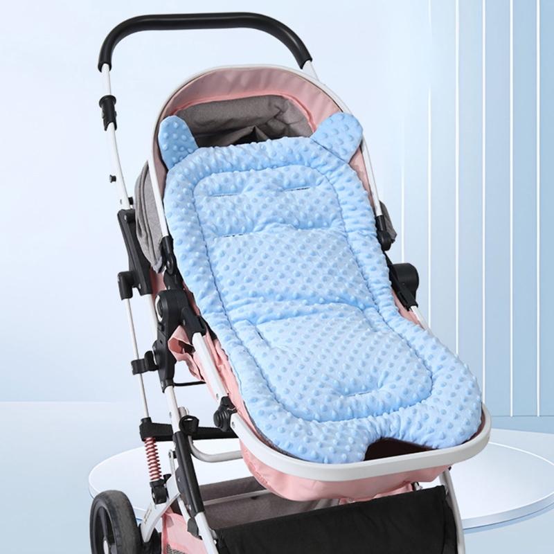 Infant Car Seats  Cushions Soft Headrest Pad Newborns Head Neck Support Cushions Dotted Pattern Pad for Strollers & Prams
