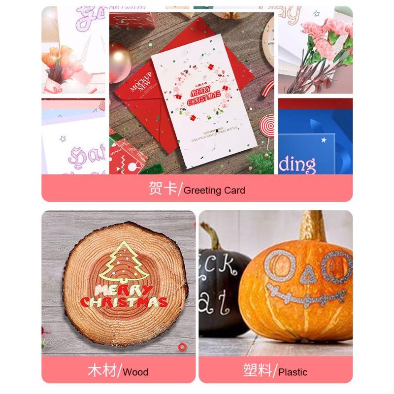 Specially Designed for Dual Line Contour Pens, 48 Color Set, Dreamy Flash Metal Pen, Color Marker Pen, Fluorescent Marker Pen