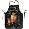 1pc I Am African Woman Empowerment Apron - African Print With African Woman & Cultural Patterns Adjustable Waistband Durable Eas