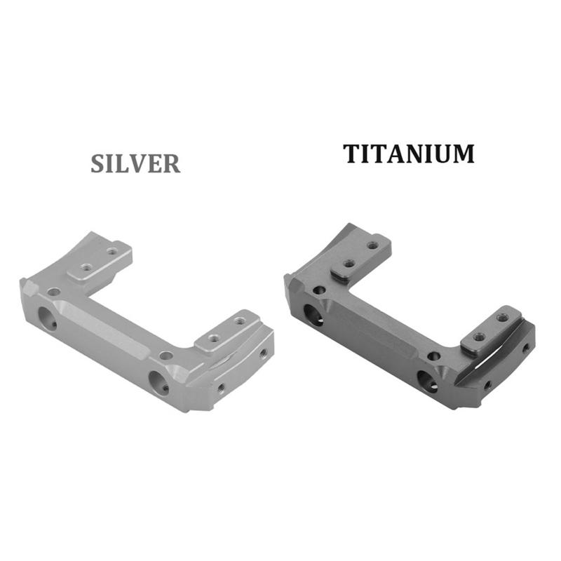 Durable R/C Front Bumper Mount Bracket for w/ Aluminum Alloy Heavy Duty Bearing Car Spare Part for Scx10 TRX4 1:10 Model