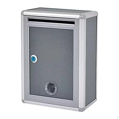 Heavy-Duty Wall Mounted Mailbox with Secure Locking Mechanism