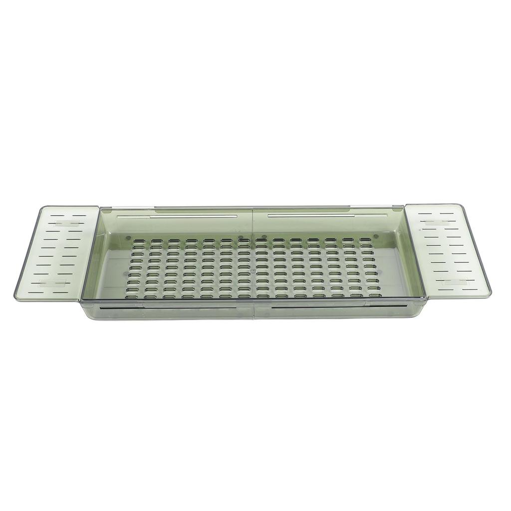 Bathtub Tray Expandable Bathtub Shelf Bathtub Caddy Tray With Non Slip Handle for Bedroom Light