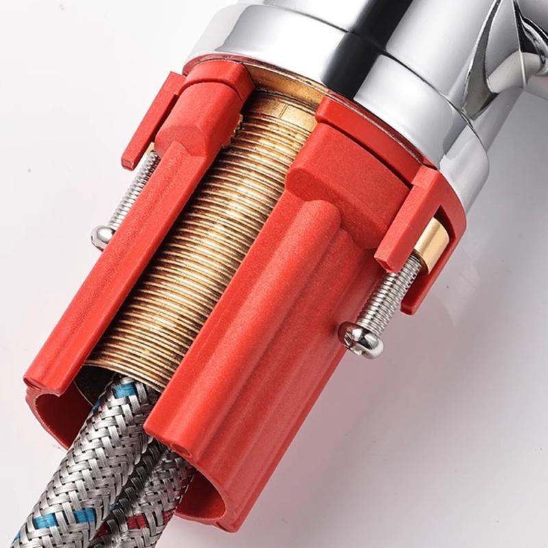 Kitchen Sink Anti-Loosening Nut Buckle Base Faucet Installation Fastener Fixed Base Nut Basin Faucet Accessories