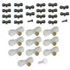 Set of 10 Garden Misting Nozzles Outdoor Cooling System Irrigation Spray Head