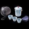 Pinjian Ru Kiln Ceramic Travel Tea Set