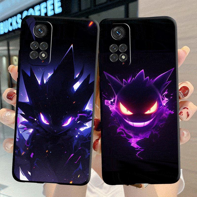 Pokemon Gengar Case For Xiaomi Redmi Note 12 10 5G 11 13 9 9S 8 Pro 13c 12 C 10 10C 9C 9A A1 K40 Pro Silicone Phone Fundas