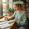 Just A Few Green Notebook (Plain Notebook, No Patterns)
