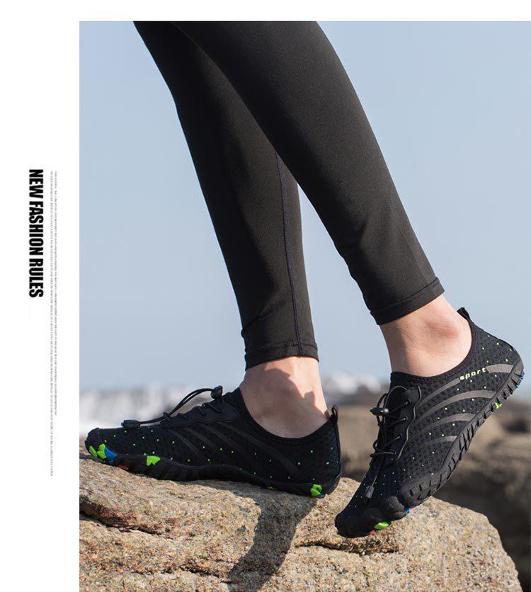 Unisex Schnelltrocknende Rutschfeste Outdoor Trekking- & Strandschuhe, Verschleißfest für Wasser & Land