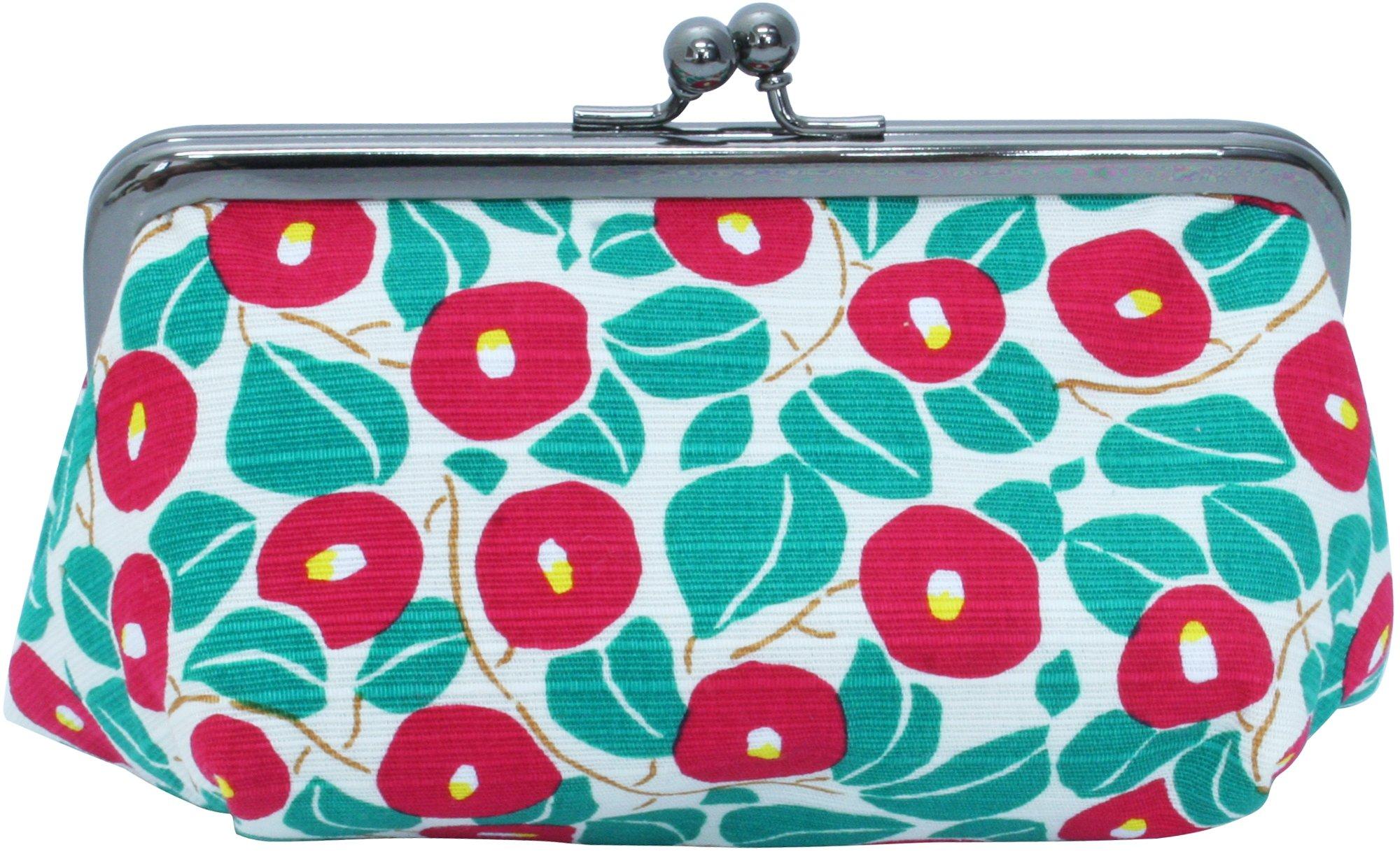 

Made in Cotton Cosmetic Yumeji Camellia Design Kyosuke, Japan, 100% Pouch, бежевий