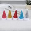 10pcs Handmade Christmas Cutlery Holder Funny Xmas Tableware Storage Bag  New Year Festival Gifts