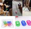 Interactive Cat Spiral Creative  To Kill Time and Keep Fit, Sturdy and Heavy Plastic for Swatting, Biting, Hunting Kitten Toys, Colorful, 4 Pcs