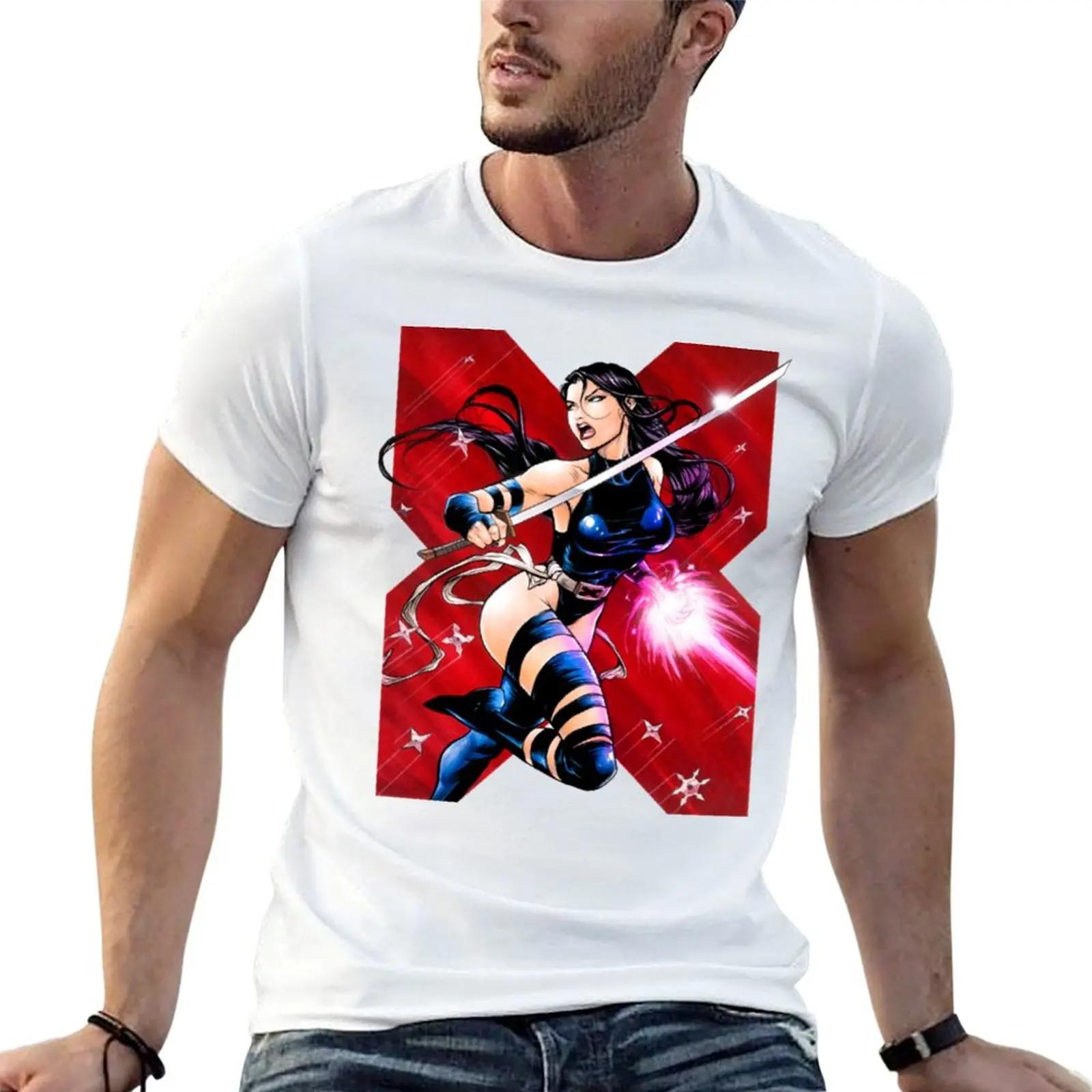 

Psylocke T-Shirt blue archive shirts graphic graphic t shirts anime t shirts t for men cotton 4XL