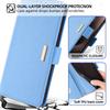 For Google Pixel 8 Pro Leather Wallet Case RFID Blocking Stand Cover with Hand Strap