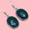 Onyx Green Pendant Set Earrings Jewelry Gemstone Handmade Ethnic