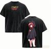 High School DxD Gewaschenes T-Shirt 2026 Neues Modell Persönlichkeit Kleidung Shirt Ganzjahreskleidung Vintage Locker Paare Heißes Produkt