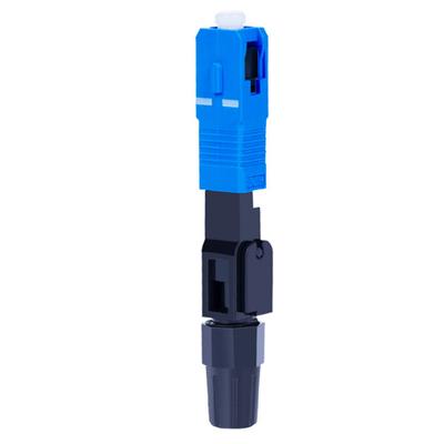 10Pcs Single-Mode Fiber Optic Sc/Upc Quick Fast Field Assembly Connector Cable