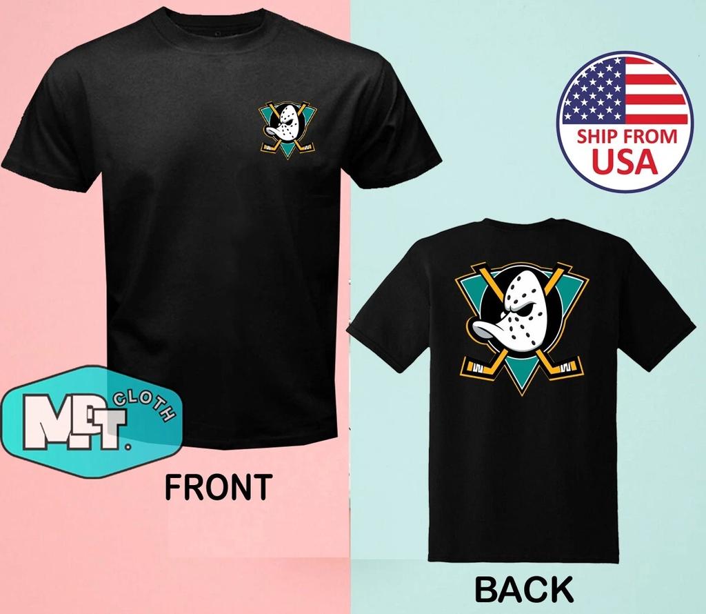 Mighty Ducks Anaheim Uomo Nero Taglia S-5XL