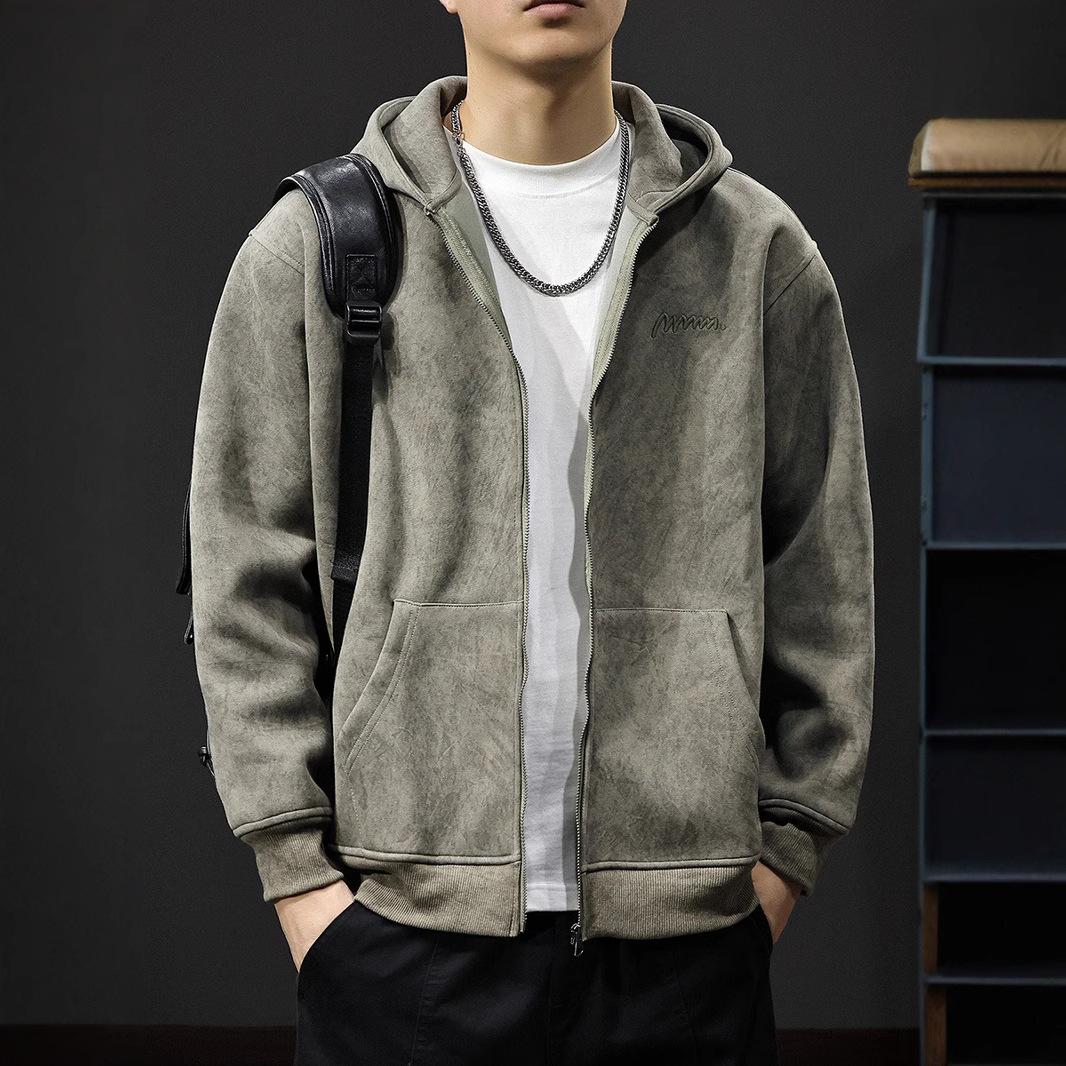 Осенний ретро-кардиган Maillard Tide Brand Ruffian — фото 5