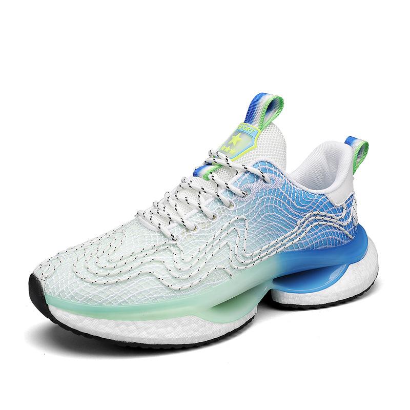 New Sports and Leisure Popcorn Soft Sole Shock Absorption Fashion Trend Versatile Sports Running Shoes