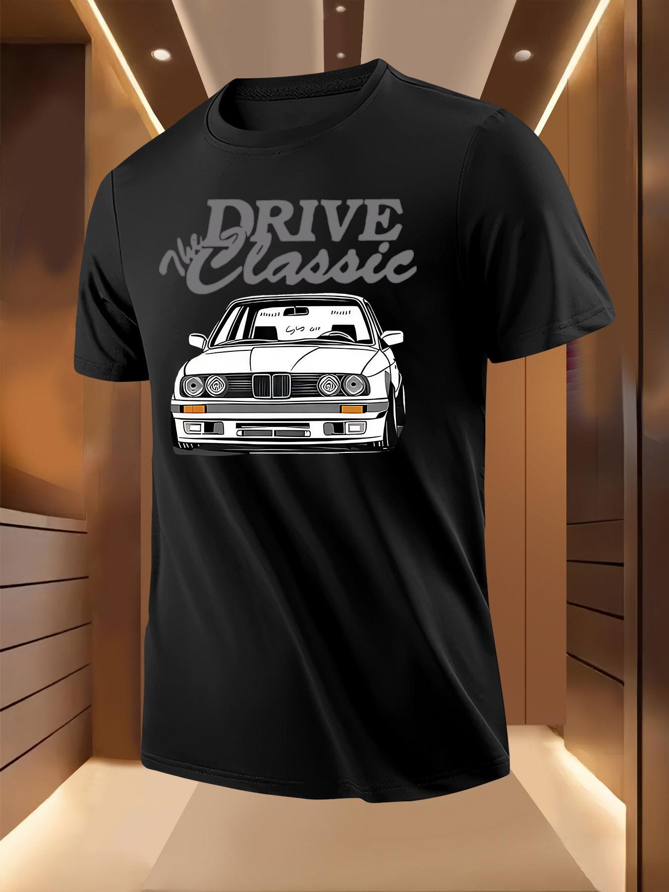Vintage Tshirt Vintage Car Graphic Tshirt - Lightweight B... XXXL