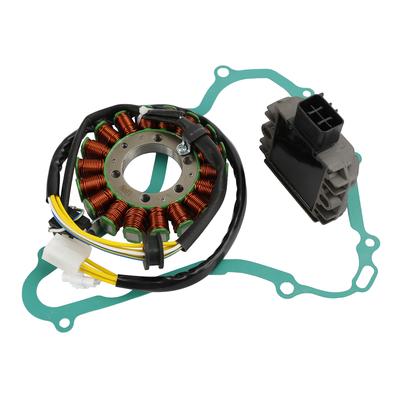 Stator Regulator Rectifier & Gasket For Suzuki Quadracer 450 450Z K6/K7/K8 06-11