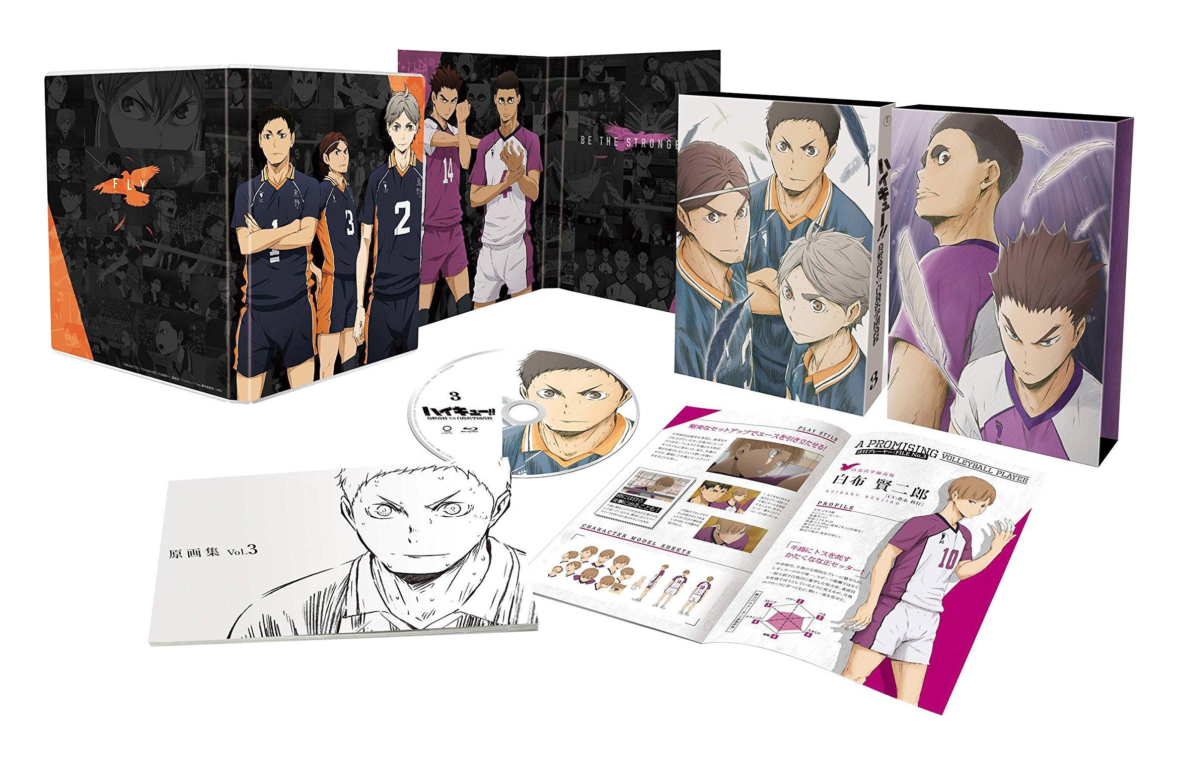 

Karasuno High School VS Shiratorizawa Academy Press Limited Haikyu!! Vol.3 (First Edition) [DVD]