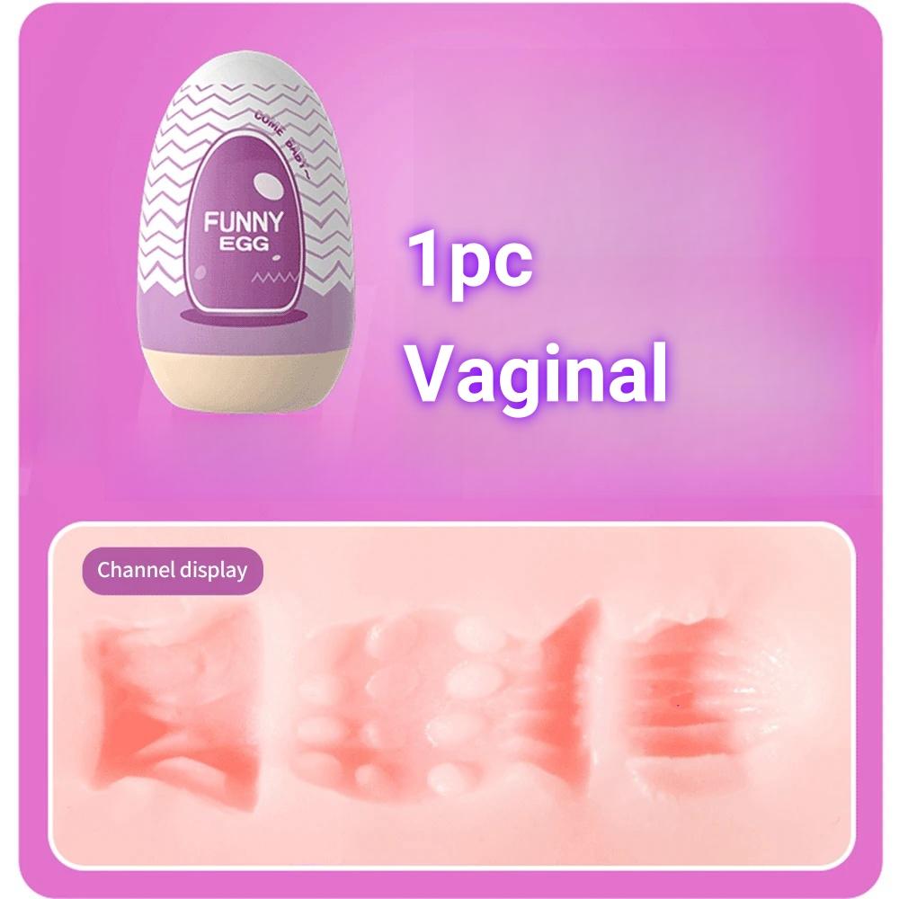 Mini hordozható maszturbációs tojáspohár valósághű vagina kezdőknek Puha maszturbációs csésze péniszmasszírozó-stimulátor szexjátékok férfiaknak