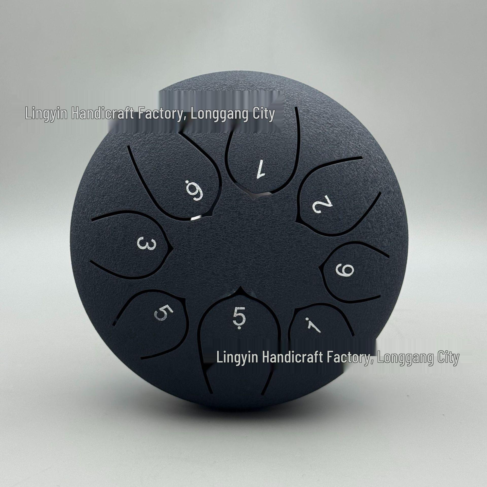 Детний 6-дюймовый 8-тональный стальной язычковый барабан для раннего музыкального образования