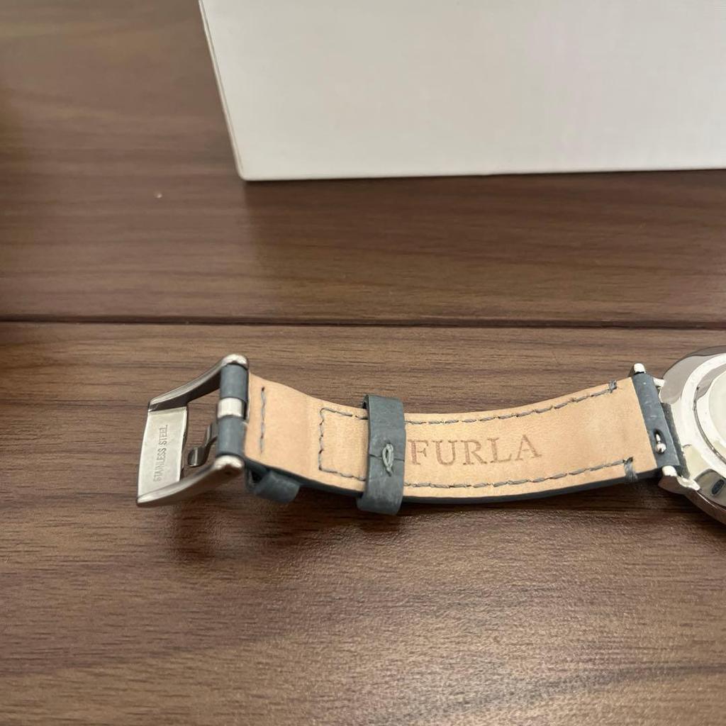 Used Furla Ladies Watch Blue Gray