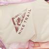 Nike Dri-FIT Trail Letter Print Crew Neck Short Sleeve T-Shirt Women Tops Sand-Drift DX7897-126