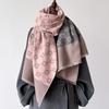 Women S Faux Cashmere Scarf Thick Warm Versatile Shawl Korean Fashion