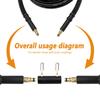 Connection Adapter for Karcher Parkside Bosch Pressure Washer with Quick Connect Pressure Washer Extension Hose