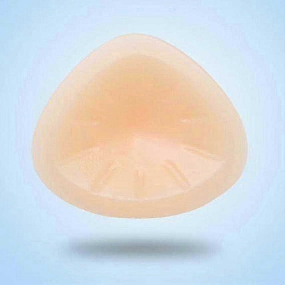 (100)Silicone Mastectomy Prosthesis Breast Form, Post-Surgery Bra Enhancer Natural Look