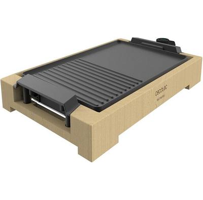 Elektryczny grill Cecotec Tasty & Grill 2000 Bamboo black (03058)
