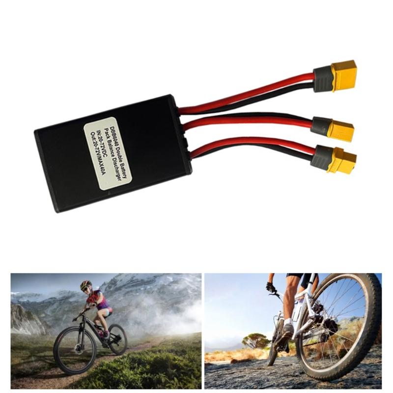 Double Battery Parallel Module 20V to 72V 40A Enhances Electric Bike Power Management