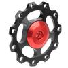 Mountain Bike Guide Wheel Durable Lightweight Bearing Anode Sturdy Aluminium Alloy 11 Tooth Rear Derailleur Pulley